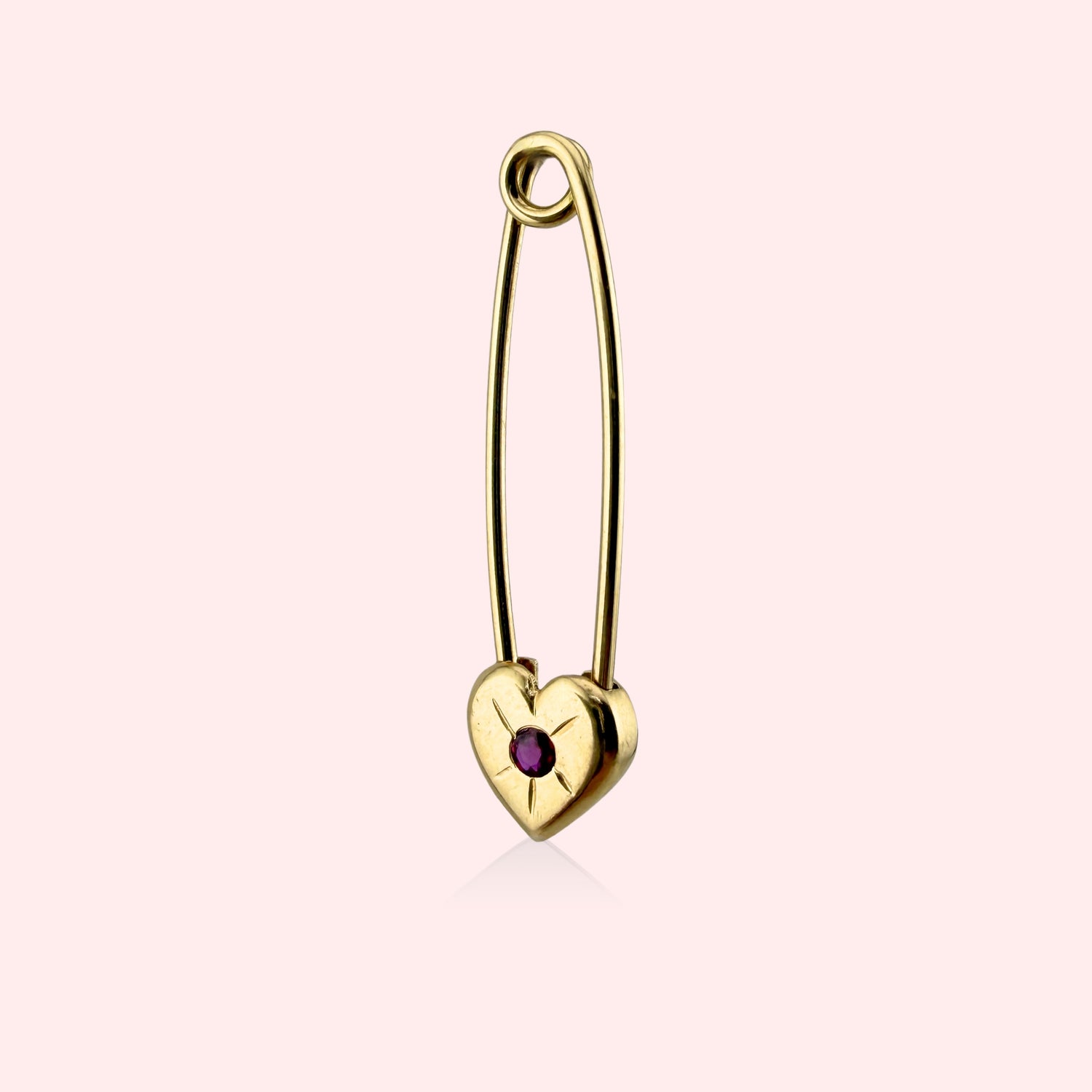 Heart Safety Pin