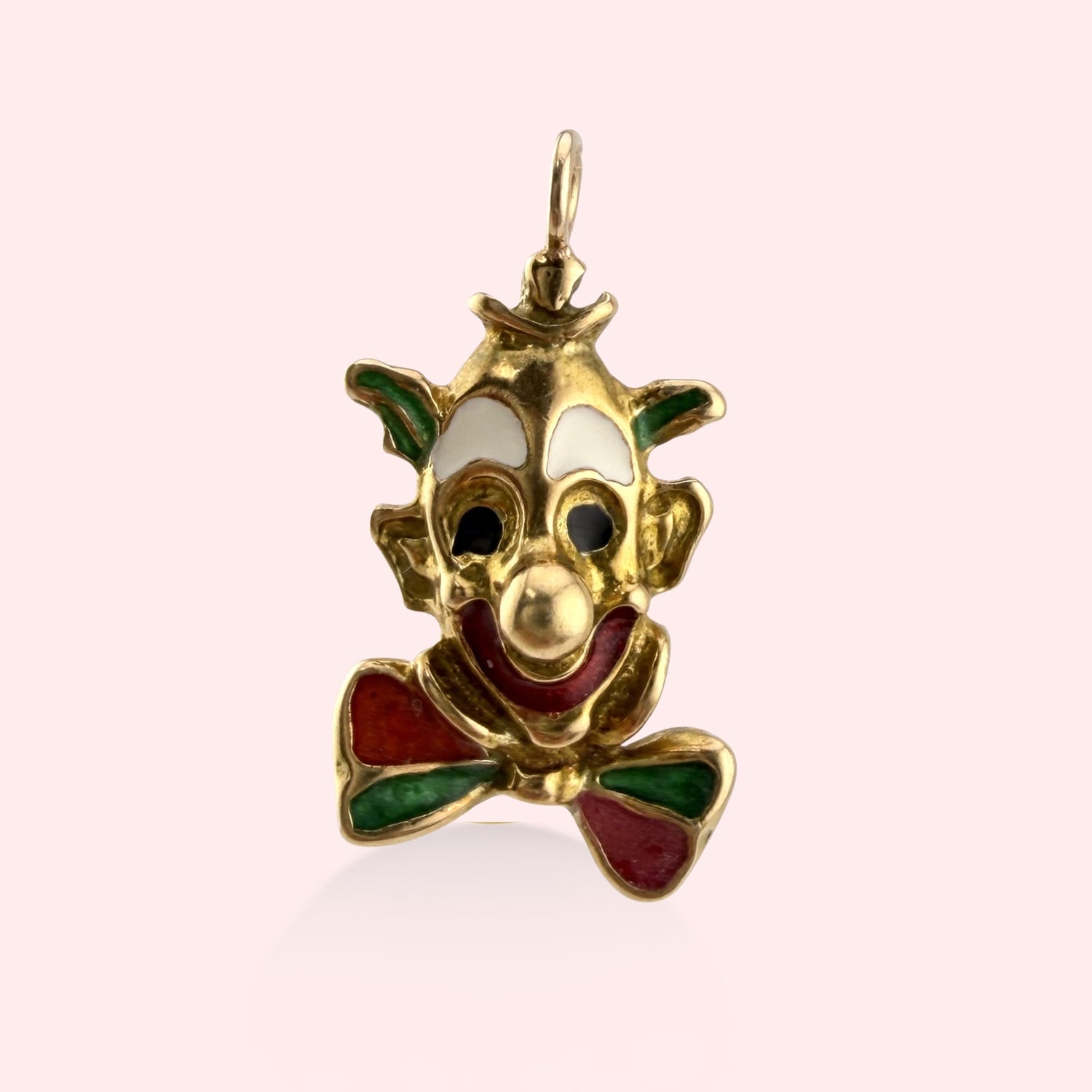 Enamel Clown Charm