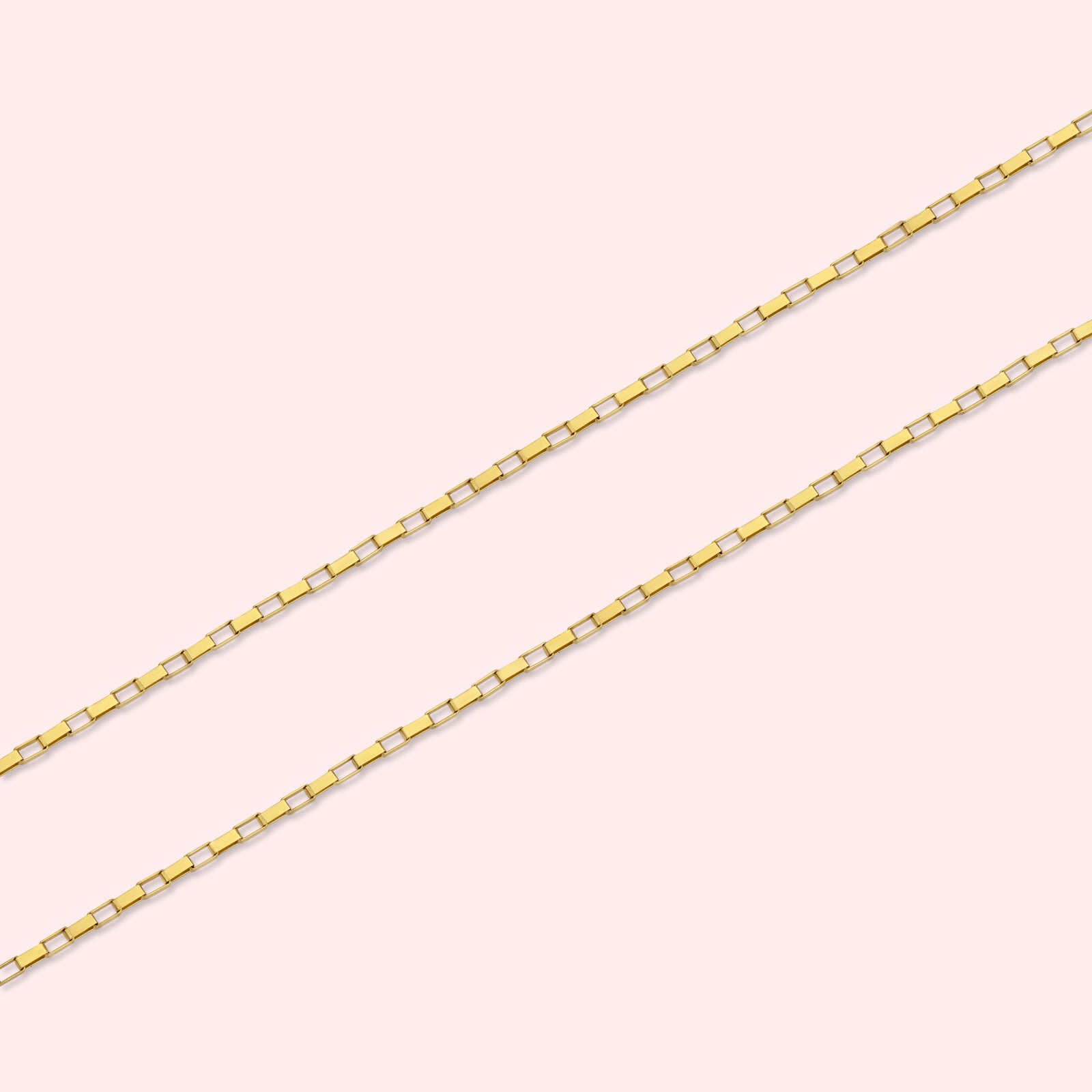 Elongated Box Chain