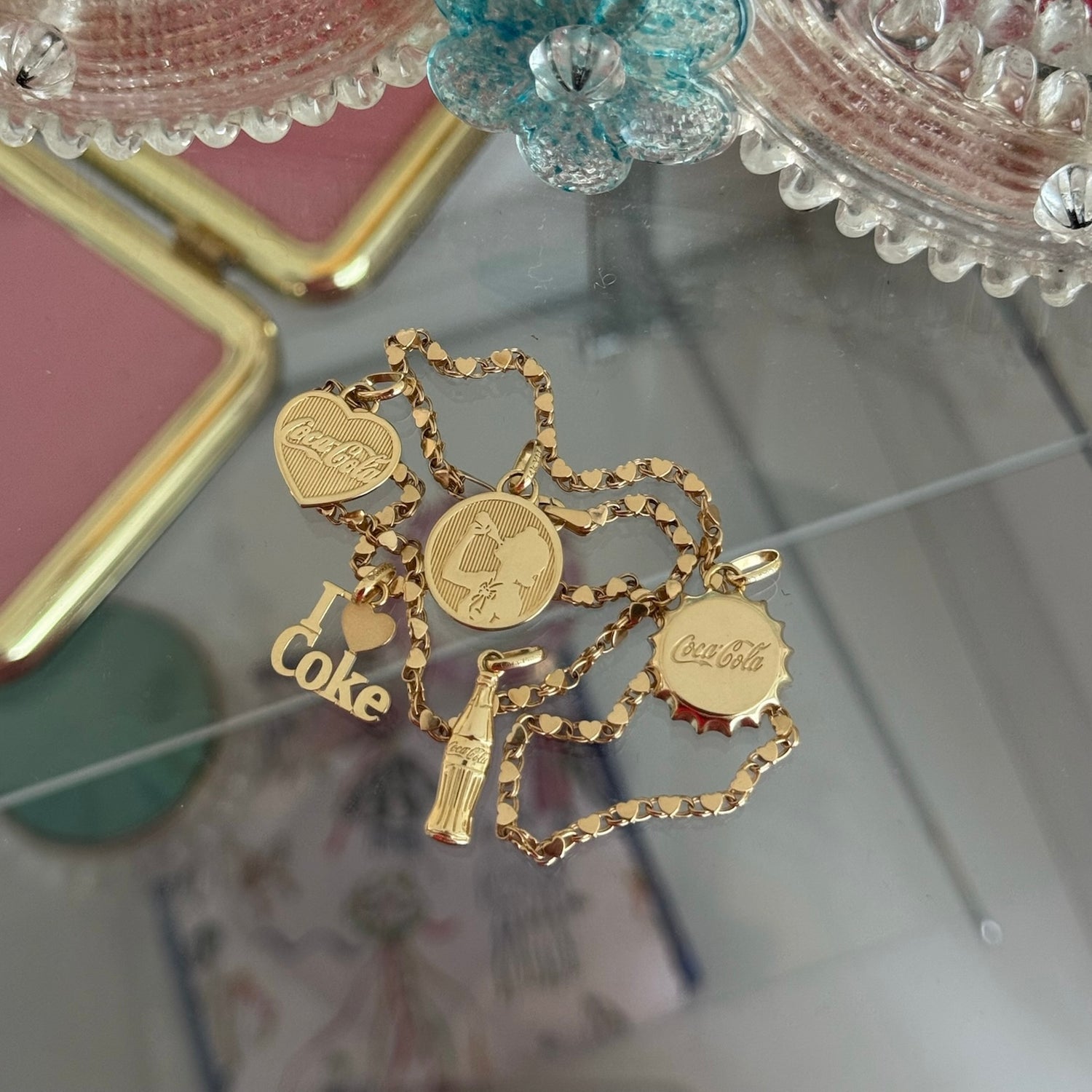 Coca-Cola Bottle Cap Charm