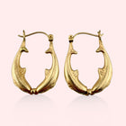 Dolphin Hoop Earrings