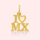 'I Love Mexico' Charm