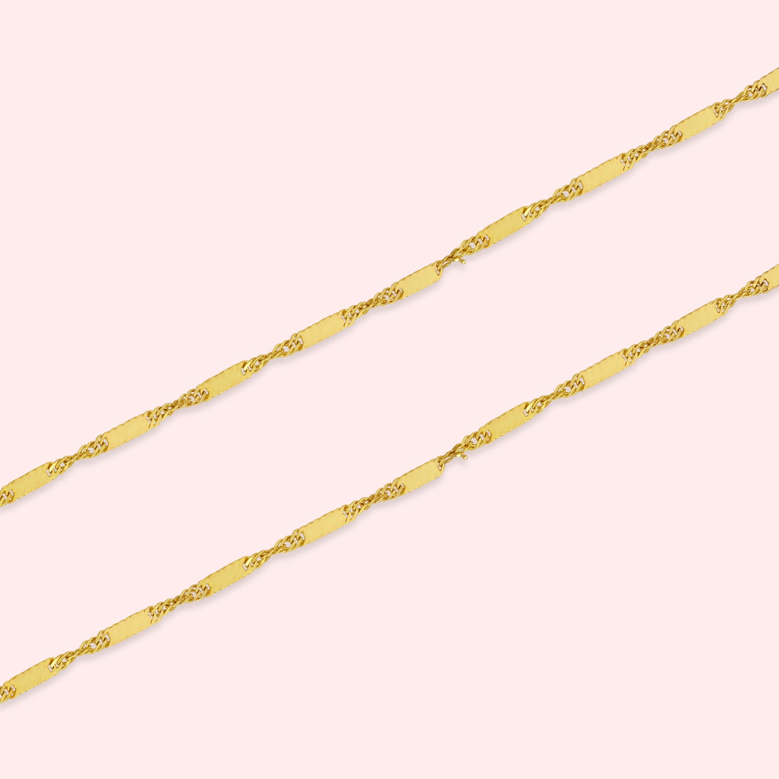 Twisted Bar Chain