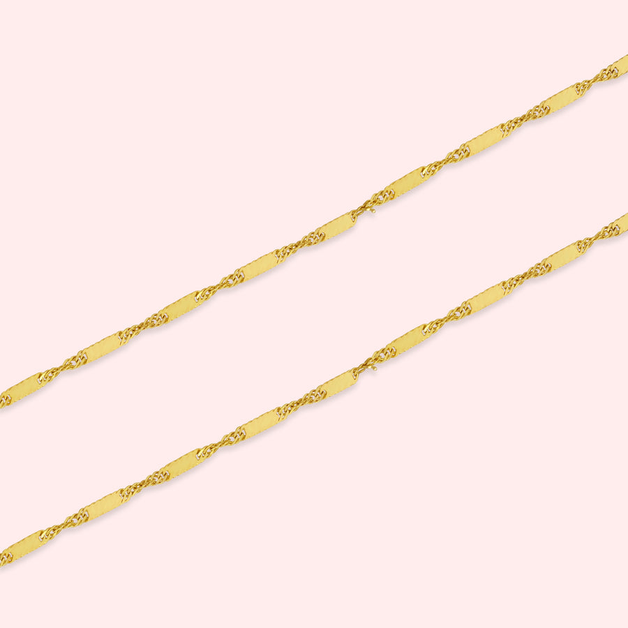 Twisted Bar Chain