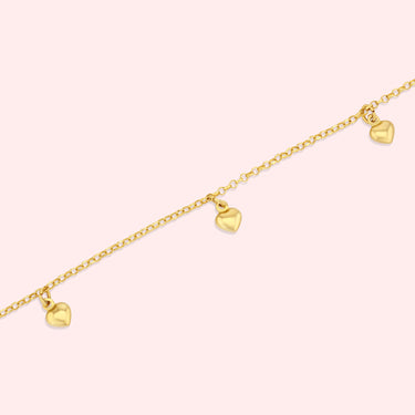 Dangling Heart Anklet