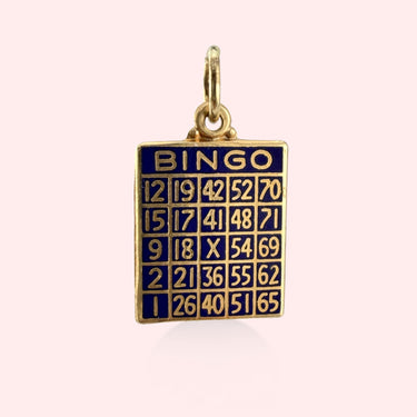Enamel Bingo Charm