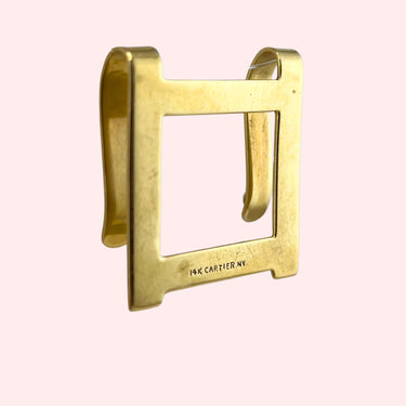 Cartier Sapphire Money Clip