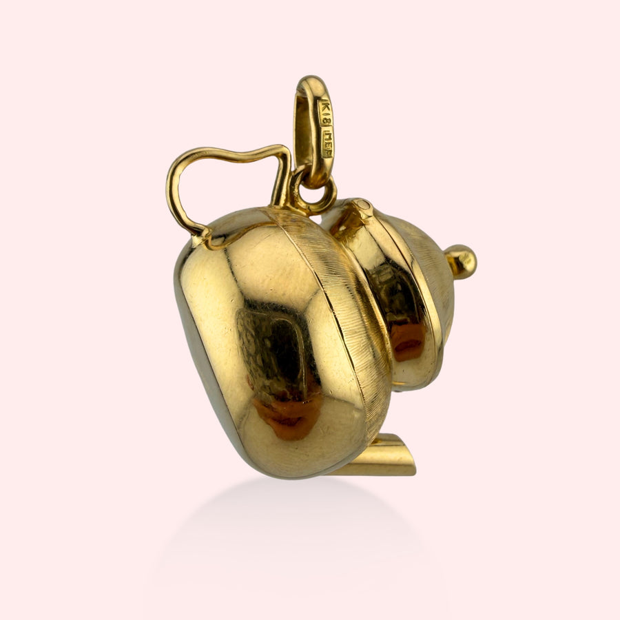 Hinged Teapot Pendant