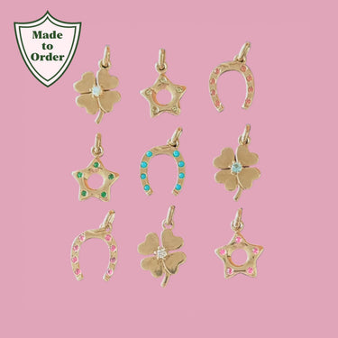 Lucky Birthstone Pendants