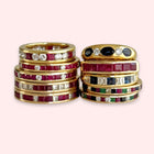 Gemstone Stacking Bands