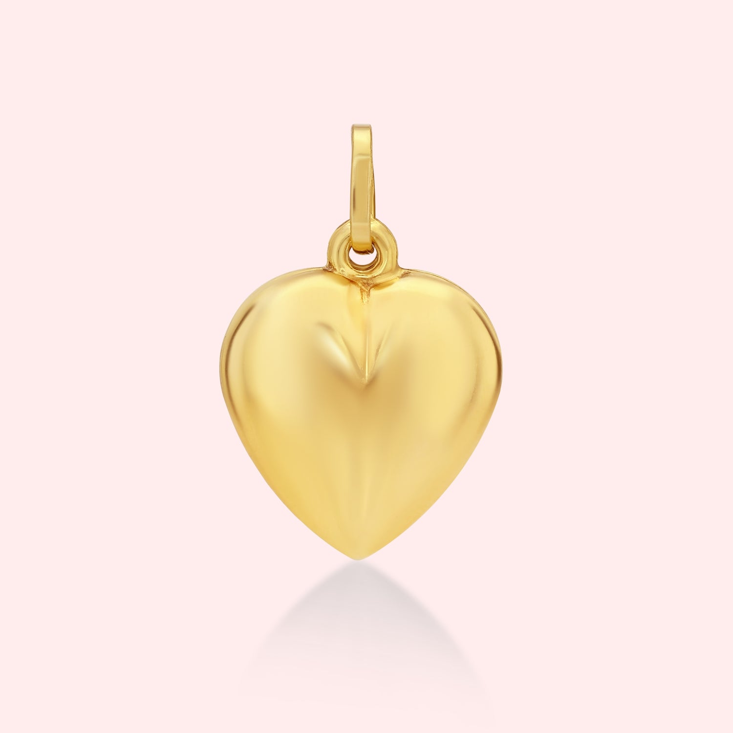Large Puffy Heart Pendant