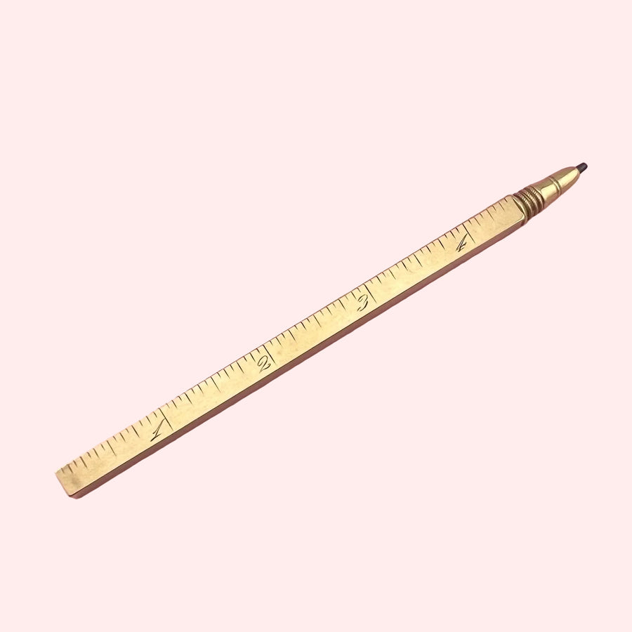 Extending Solid Gold 12" Ruler