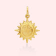Smiling Sun Charm