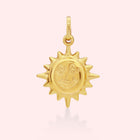 Smiling Sun Charm