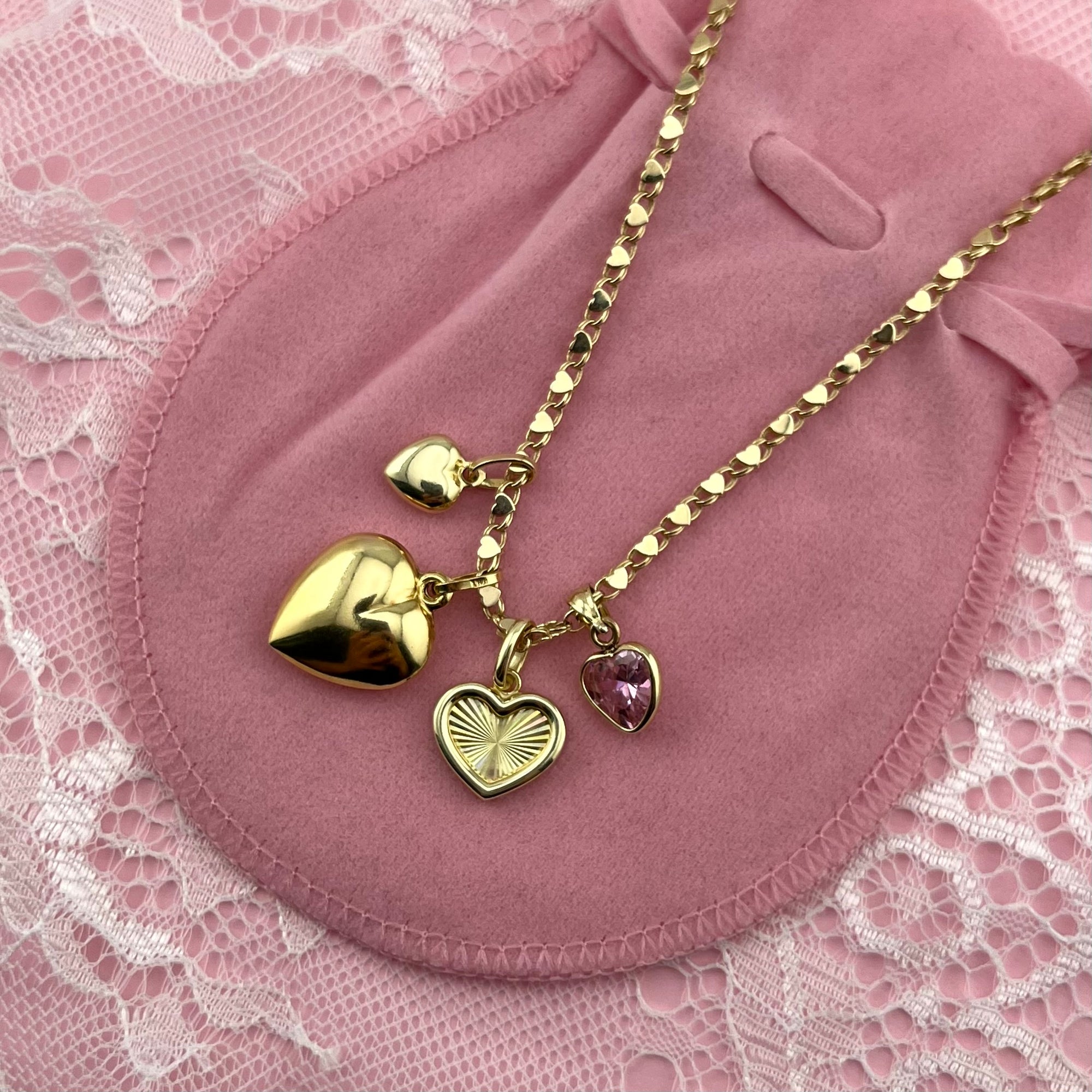 Heart Link Chain