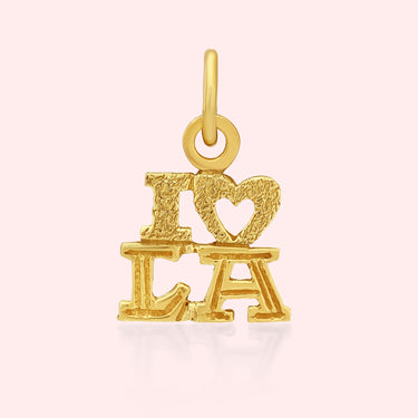 'I Love LA' Charm