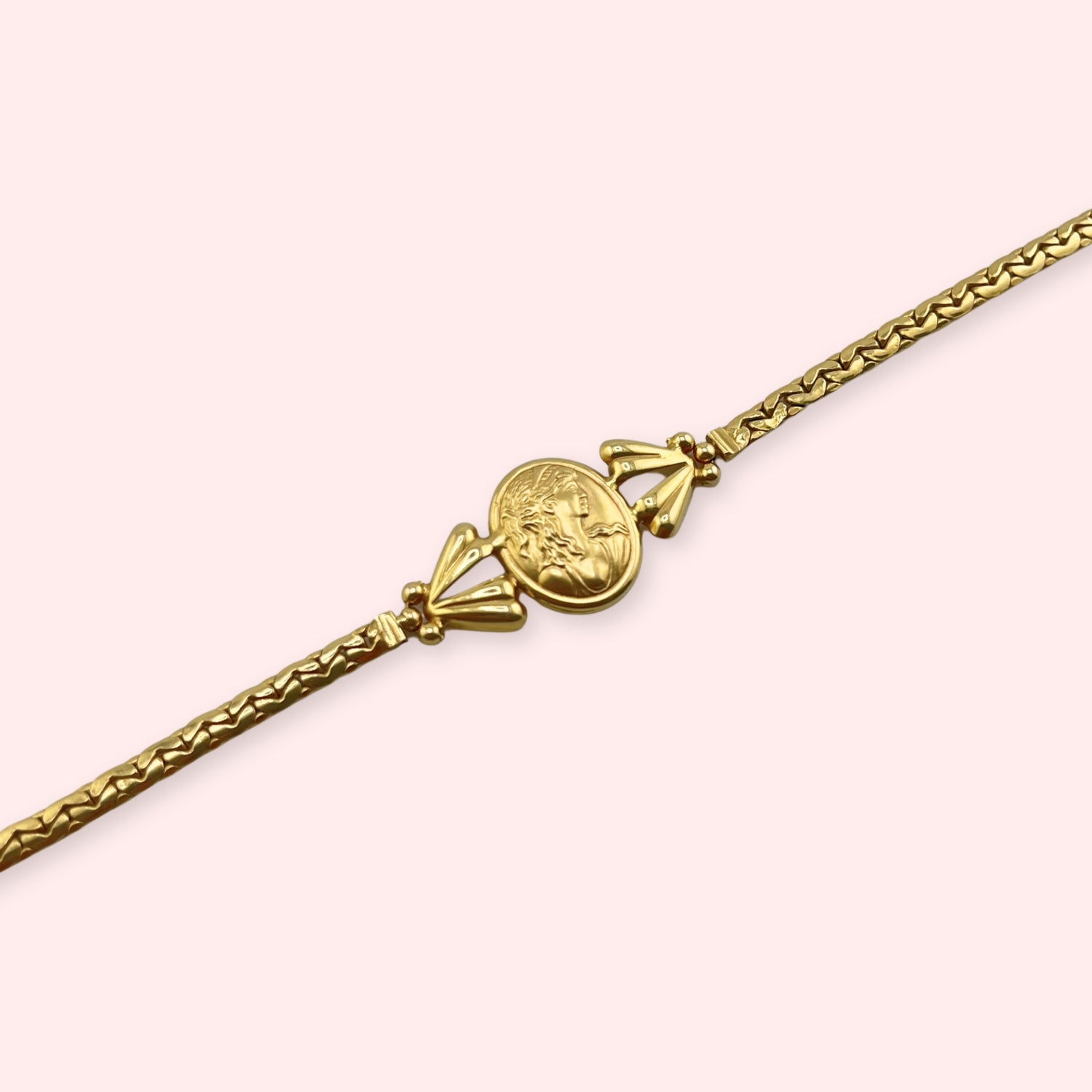 Oval Cameo Bracelet