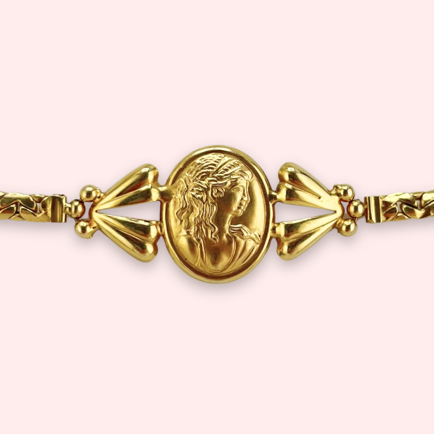 Oval Cameo Bracelet