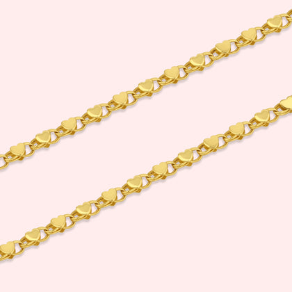 Heart Link Chain