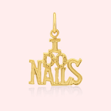 'I Do Nails' Charm
