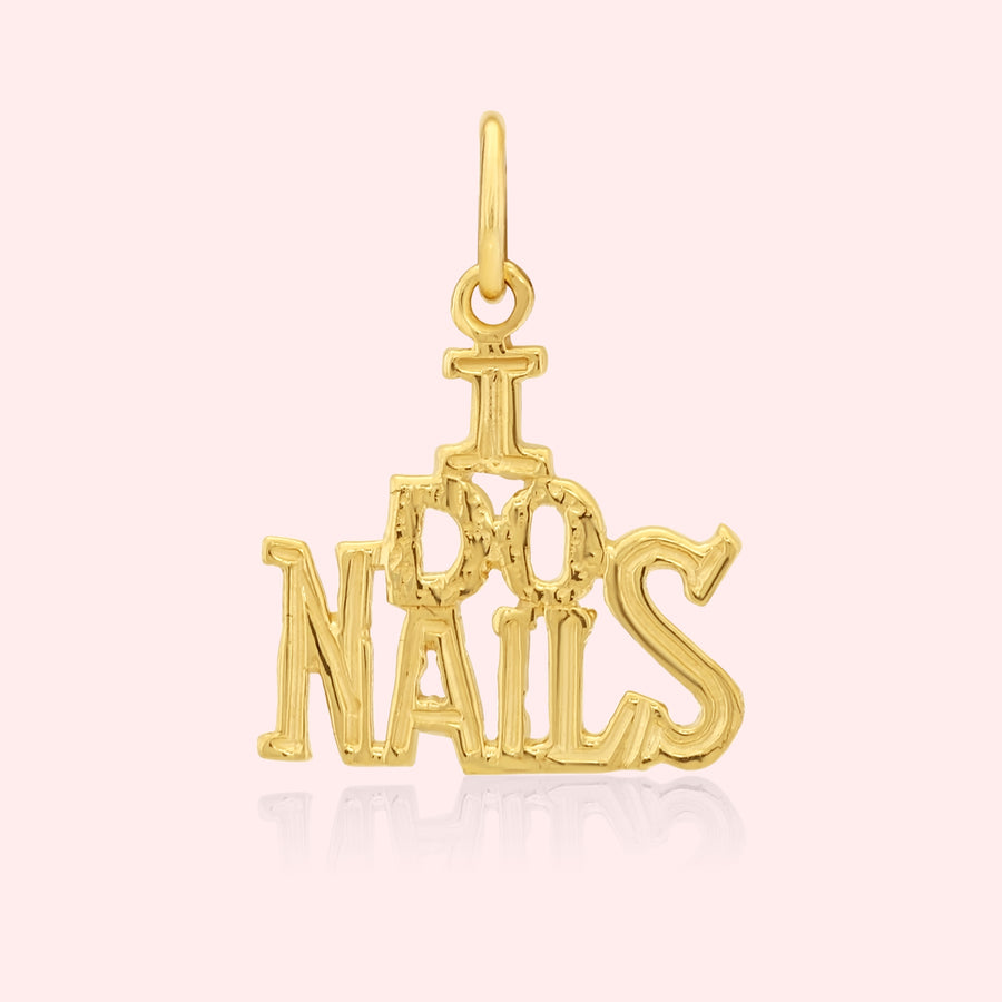 'I Do Nails' Charm