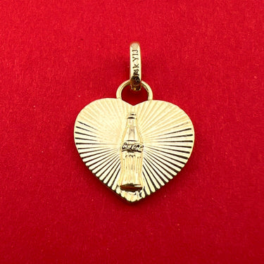 Coca-Cola Double-Sided Heart Charm