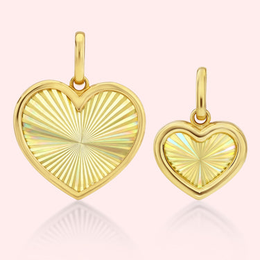 Rainbow Heart Pendant