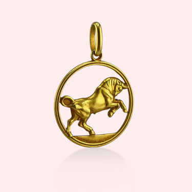 Taurus Cut-Out Medallion