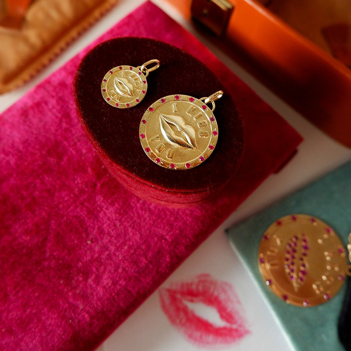 Ruby Kiss Pendant
