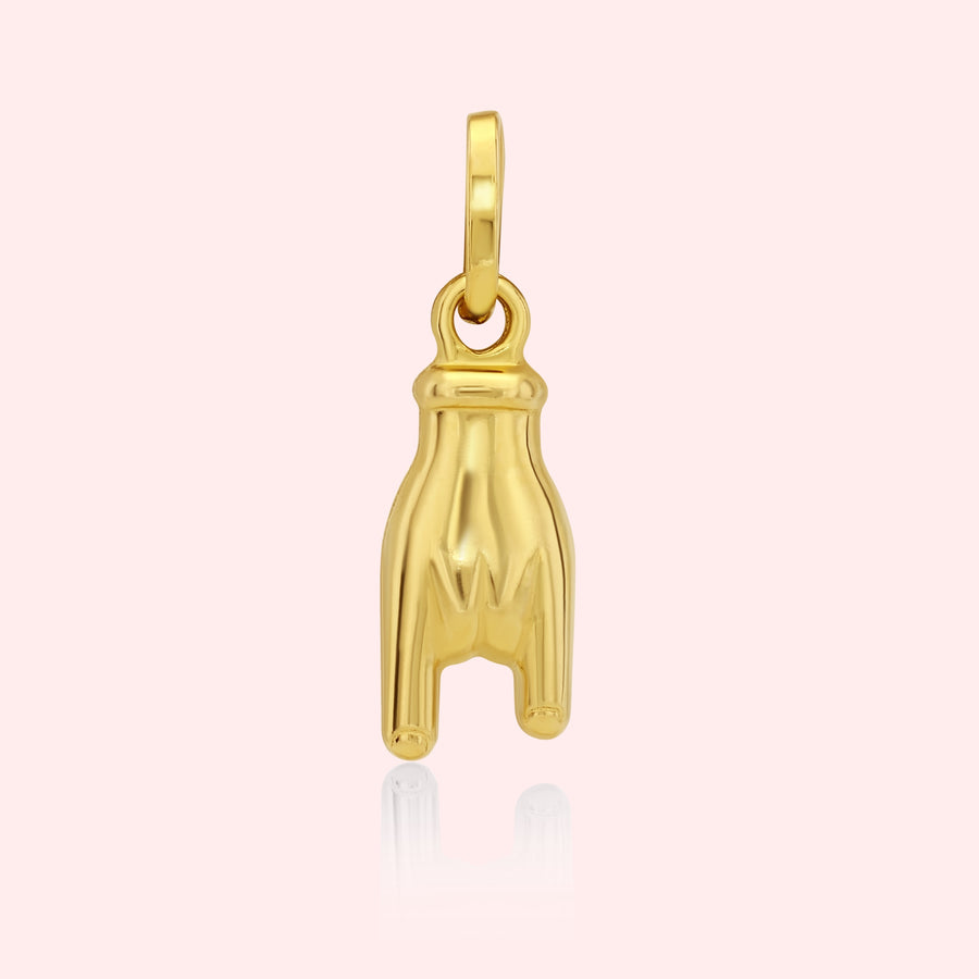 Mano Cornuto Charm