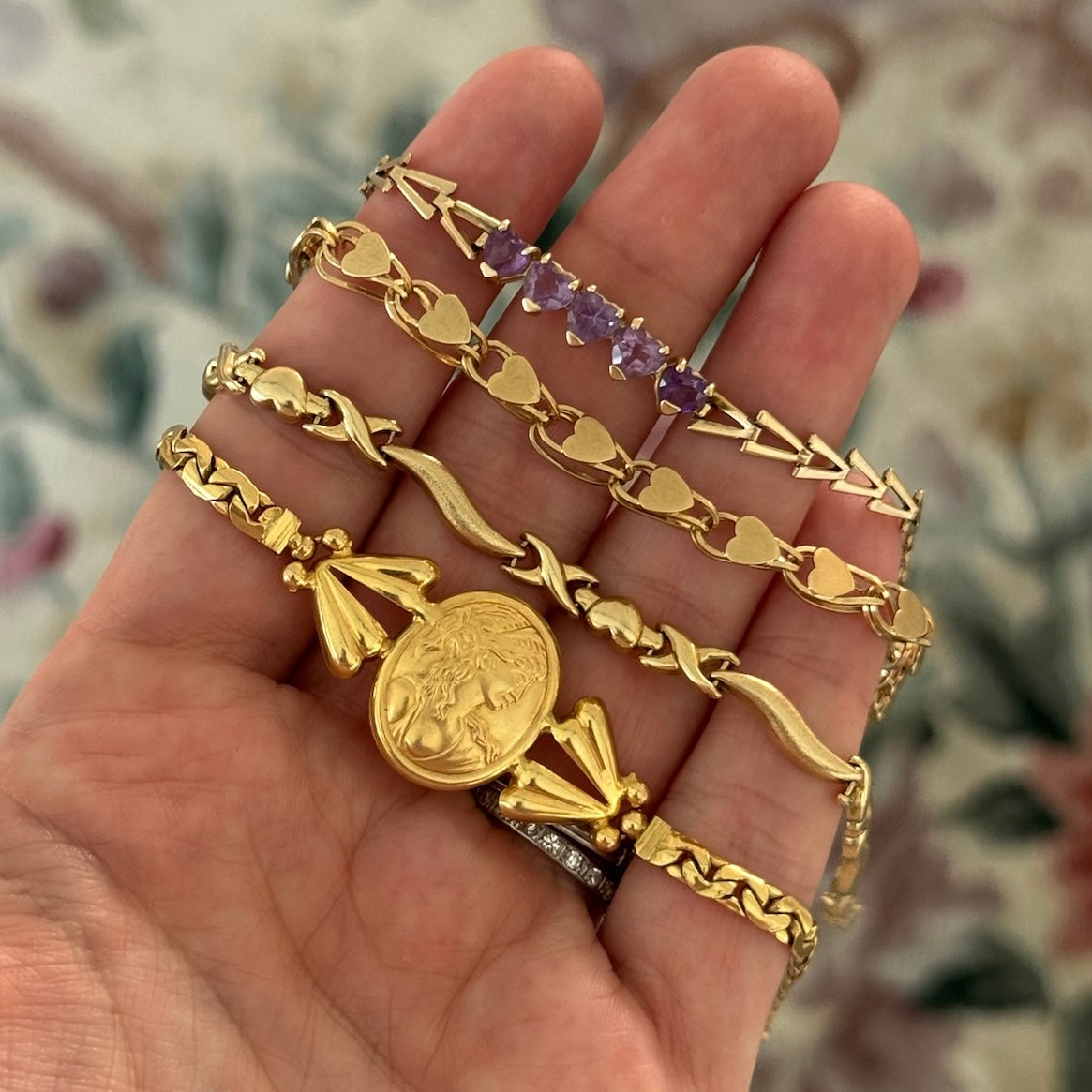 Oval Cameo Bracelet
