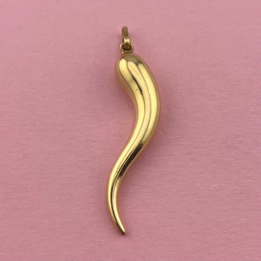 Large Cornicello Pendant