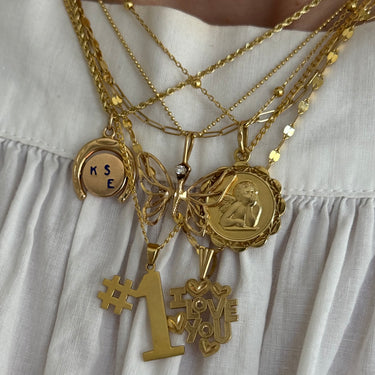 'I Love You' Charm with Hearts by Michael Anthony