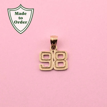 Classic Number Charm