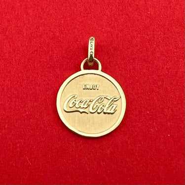 Enjoy Coca-Cola Silhouette Medallion