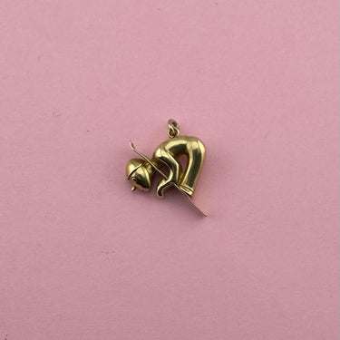 Jumping Skier Pendant