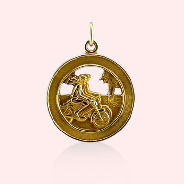 Bicycle Ride Medallion