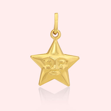 Super Star with Face Charm