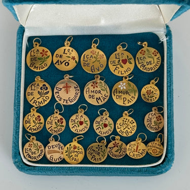 Portuguese Enamel Medallions