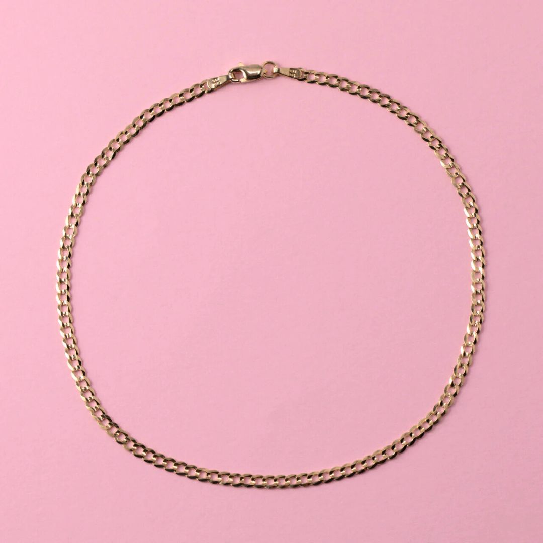 Curb Link Anklet