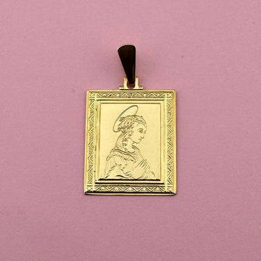 Filippo Lippi Inspired Madonna Pendant