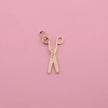 Moving Scissors Charm