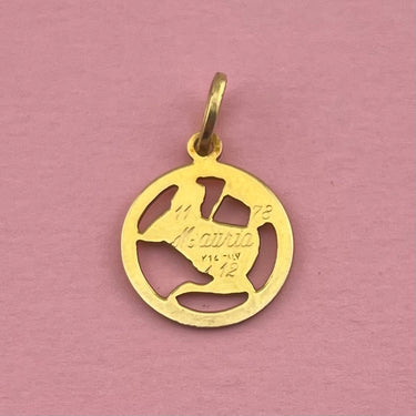 Sagittarius Cut-Out Medallion