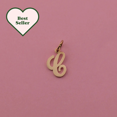 Classic Letter Charm