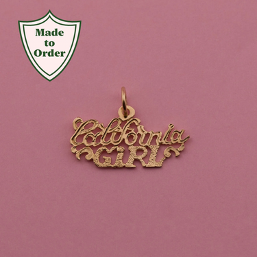 'California Girl' Charm