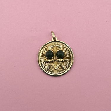 Love Birds Medallion by Dankner