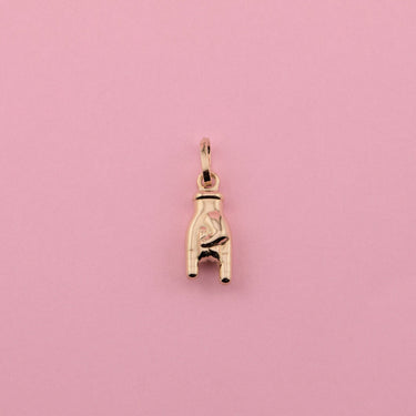 Mano Cornuto Charm