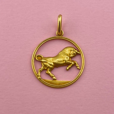 Taurus Cut-Out Medallion