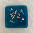 Golden Utensil Set Pendant