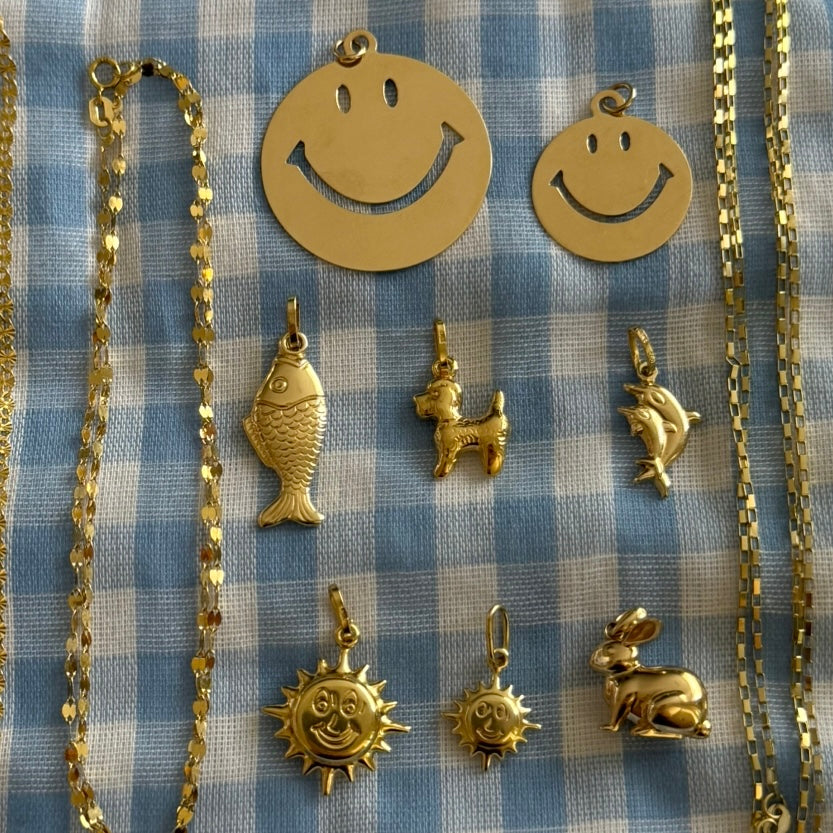 Classic Happy Face Pendant